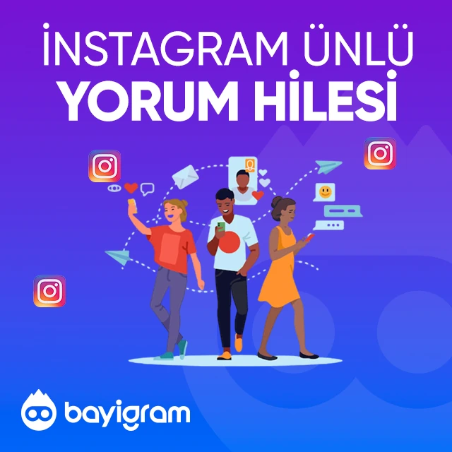 instagram ünlü yorum hilesi