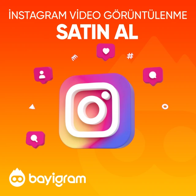 instagram video görüntülenme satın al