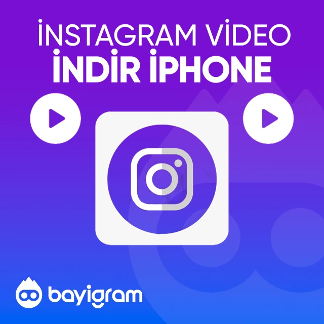 instagram video indir iphone