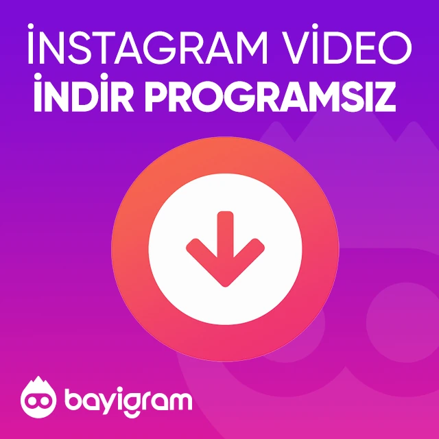 instagram video indir programsız
