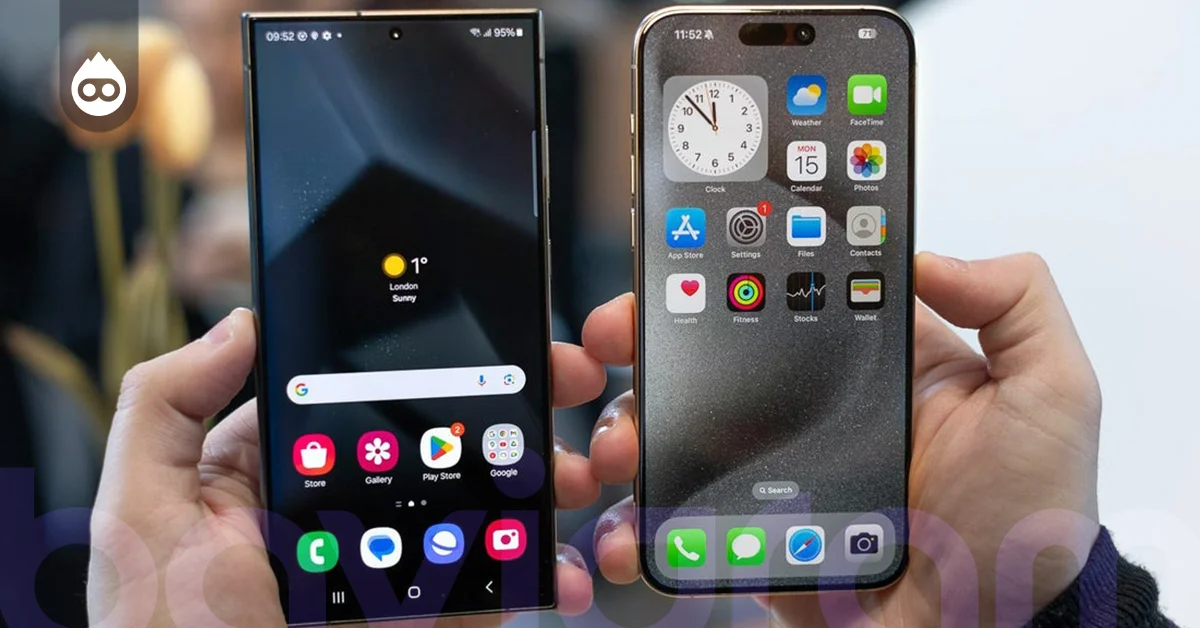 iPhone 16 Pro Max ve Samsung Galaxy S25 Ultra Ekran Karşılaştırması