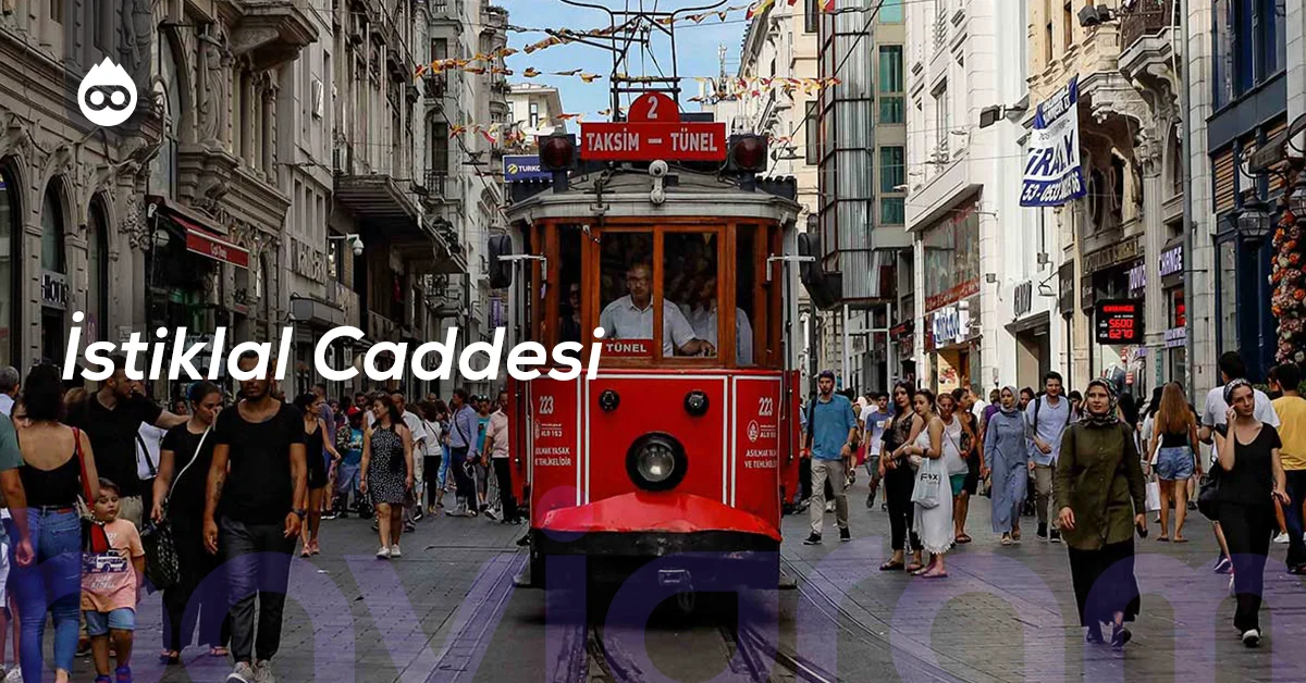 İstanbul Gezilecek Yerler İstiklal Caddesi