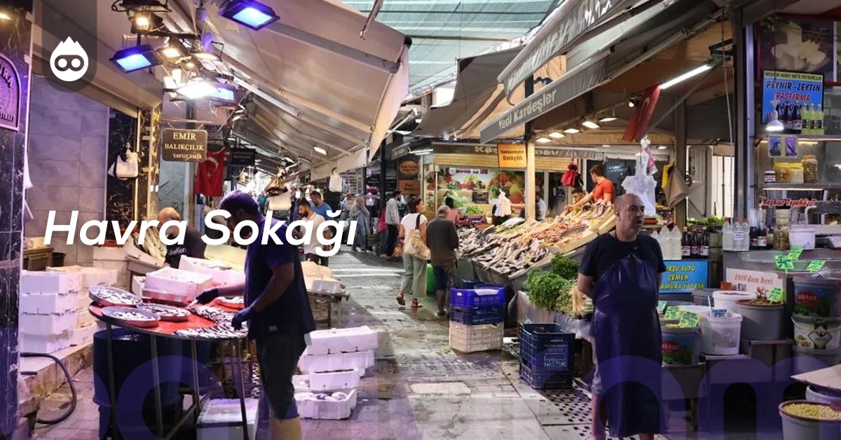 İzmir Gezilecek Yerler Havra Sokağı