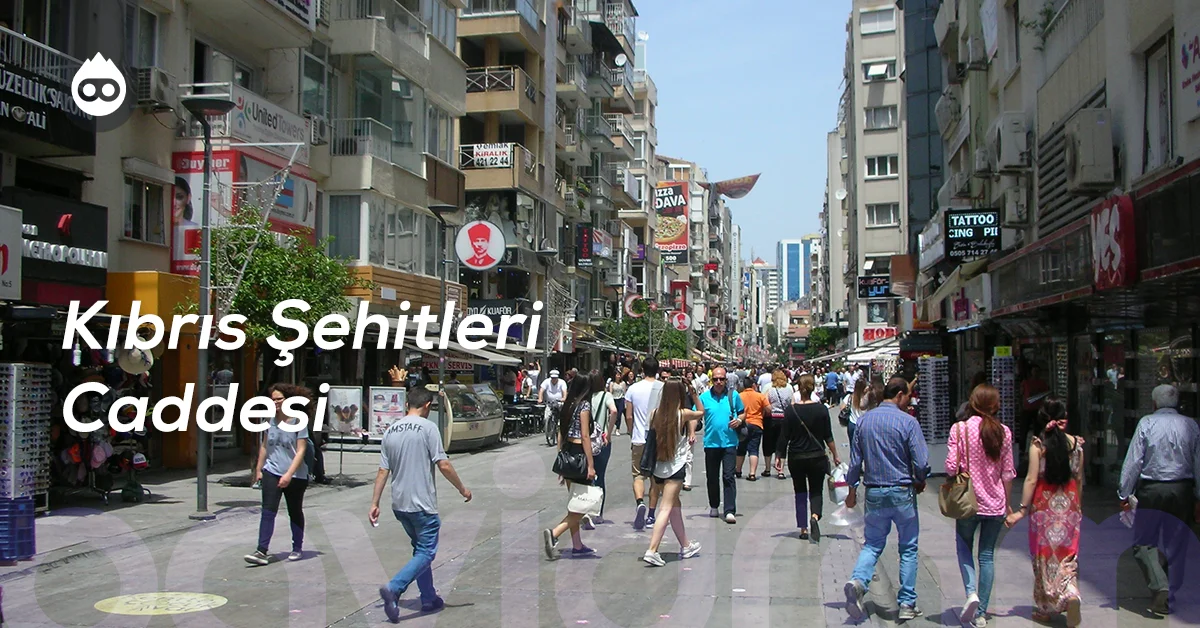 İzmir Gezilecek Yerler Kıbrıs Şehitleri Caddesi