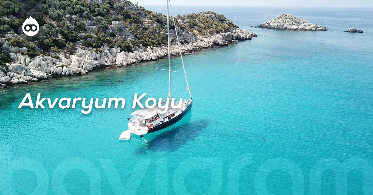 Kaş Gezilecek Yerler Akvaryum Koyu