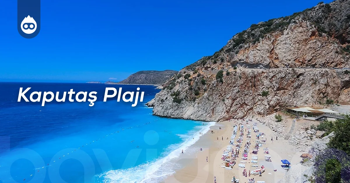 Kaş Gezilecek Yerler Kaputaş Plajı