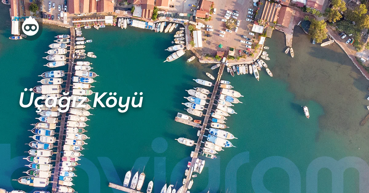 Kaş Gezilecek Yerler Üçağız Köyü