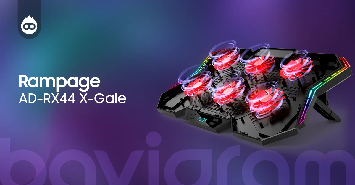 En İyi Laptop Soğutucu Rampage AD-RX44 X-Gale
