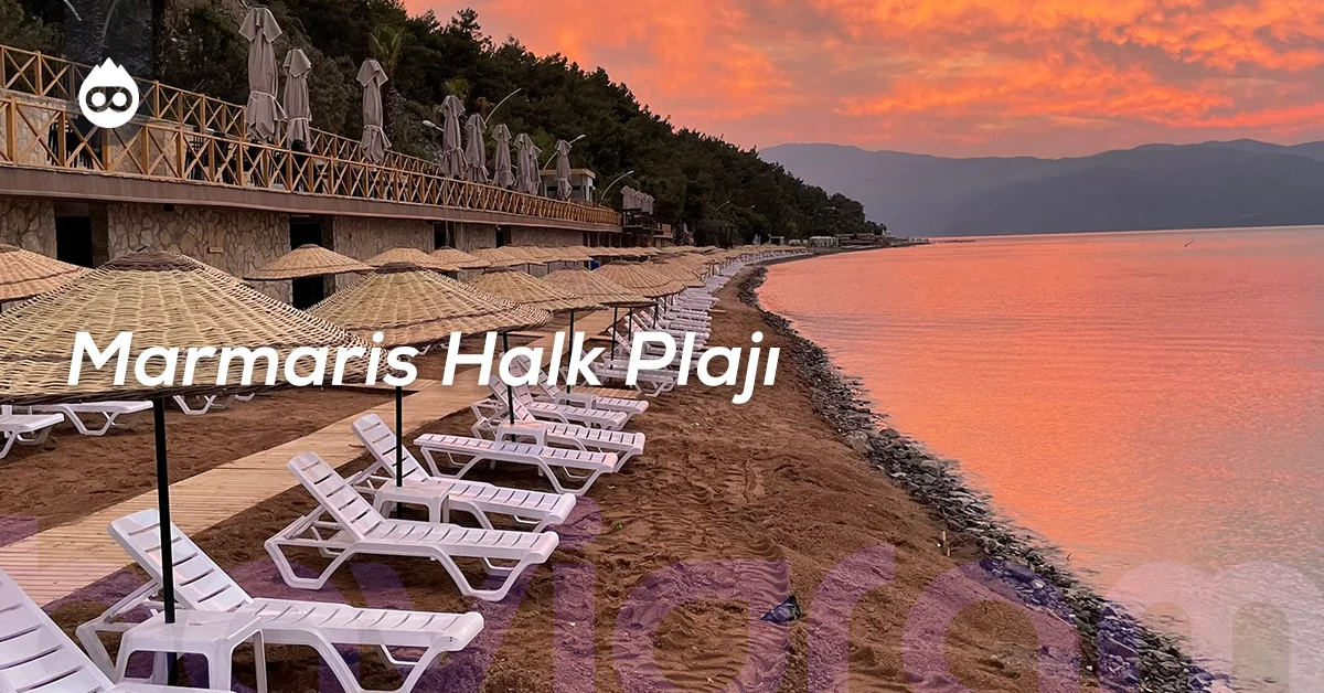 Marmaris Gezilecek Yerler Marmaris Halk Plajı