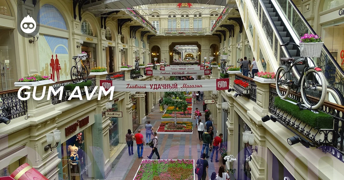 Moskova Gezilecek Yerler GUM AVM