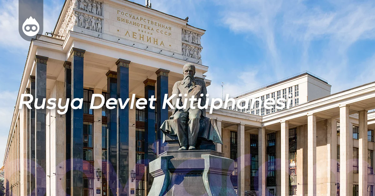 Moskova Gezilecek Yerler Rusya Devlet Kütüphanesi
