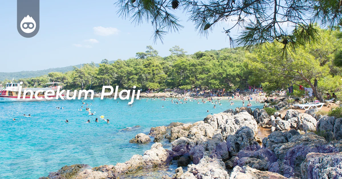 Muğla Gezilecek Yerler İncekum Plajı