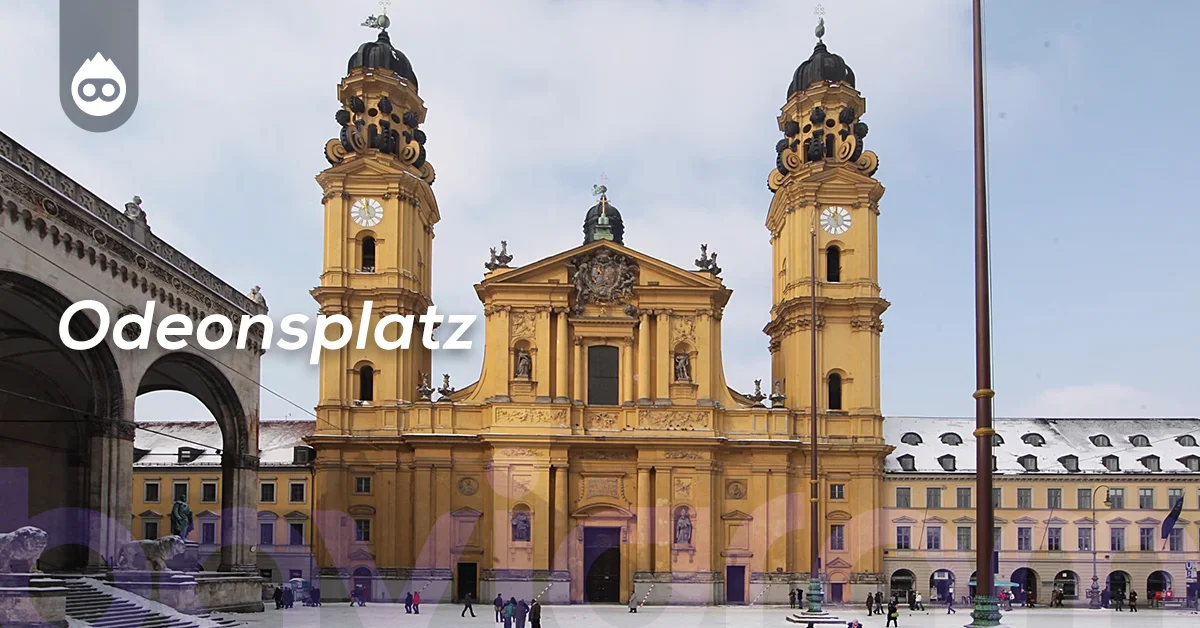 Münih Gezilecek Yerler Odeonsplatz