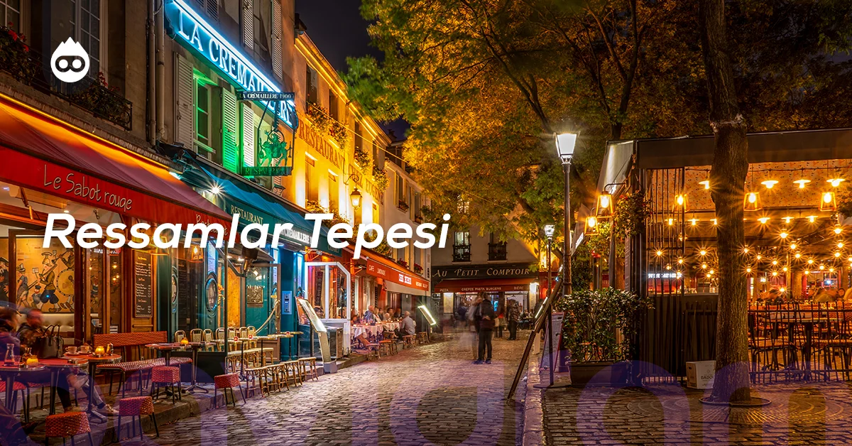 Paris Gezilecek Yerler Ressamlar Tepesi