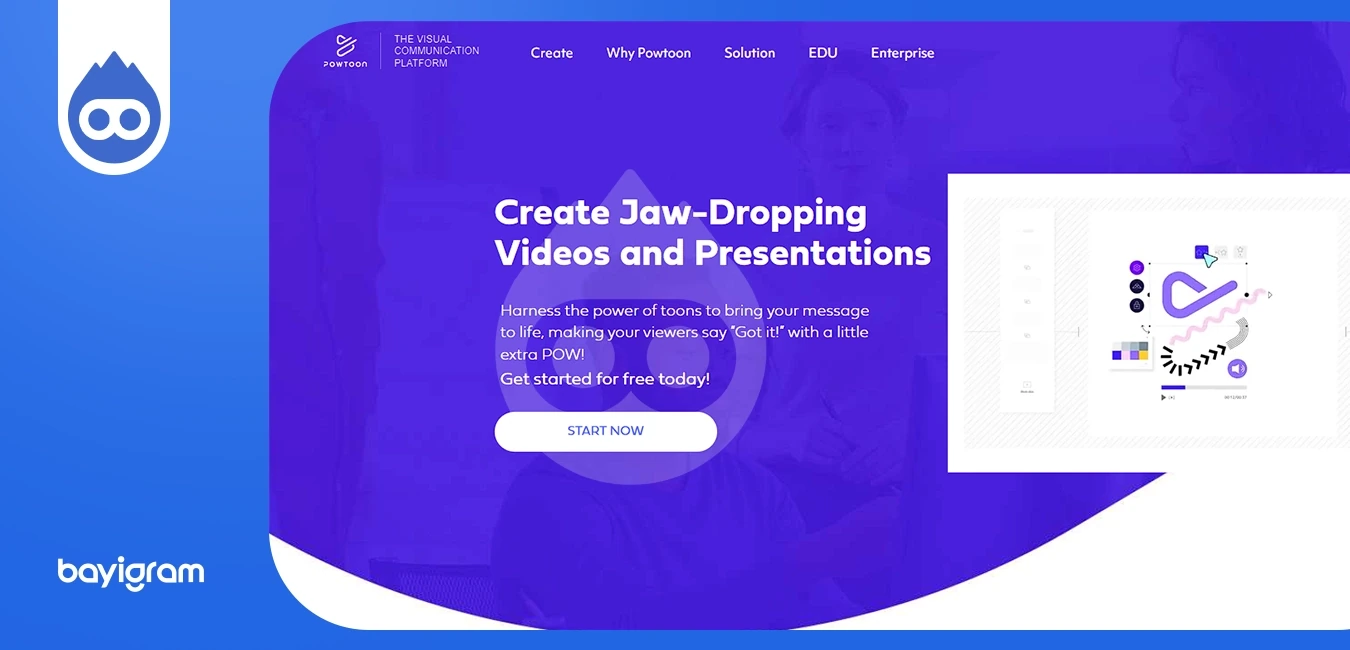 Powtoon - En İyi Slayt Programı Türkçe