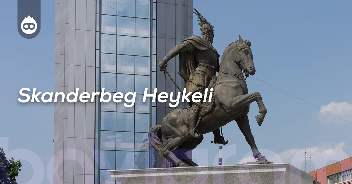 Priştine Gezilecek Yerler Skanderbeg Heykeli