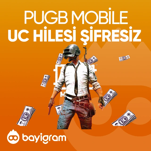 pubg mobile uc hilesi şifresiz