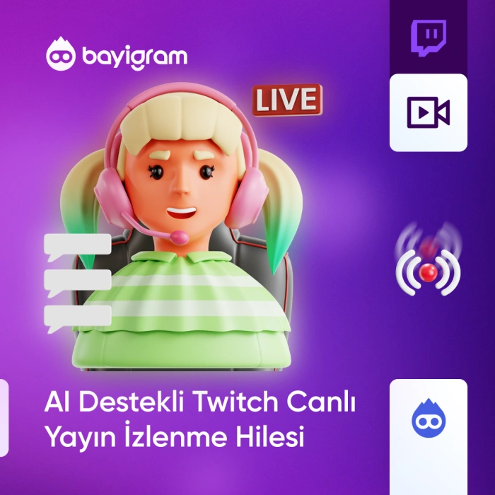 AI Destekli Twitch Canlı Yayın İzlenme Hilesi AI Destekli Twitch Canlı Yayın İzlenme Hilesi