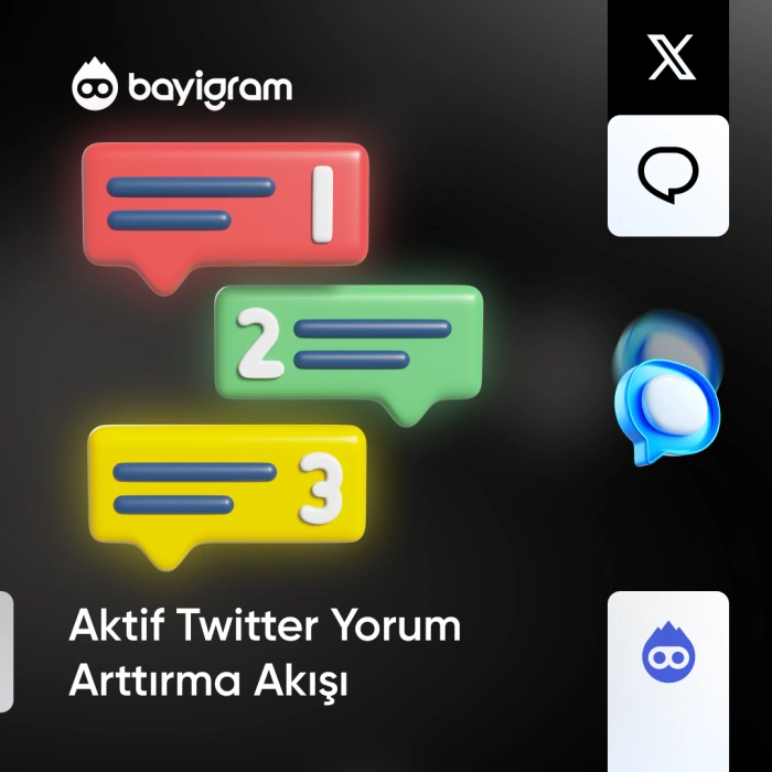Aktif Twitter Yorum Arttırma Akışı Aktif Twitter Yorum Arttırma Akışı
