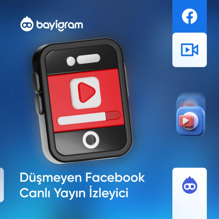 Düşmeyen Facebook Canlı Yayın İzleyici Düşmeyen Facebook Canlı Yayın İzleyici