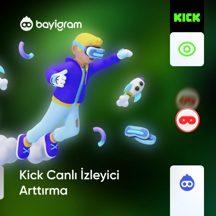 Kick Canlı İzleyici Arttırma Kick Canlı İzleyici Arttırma