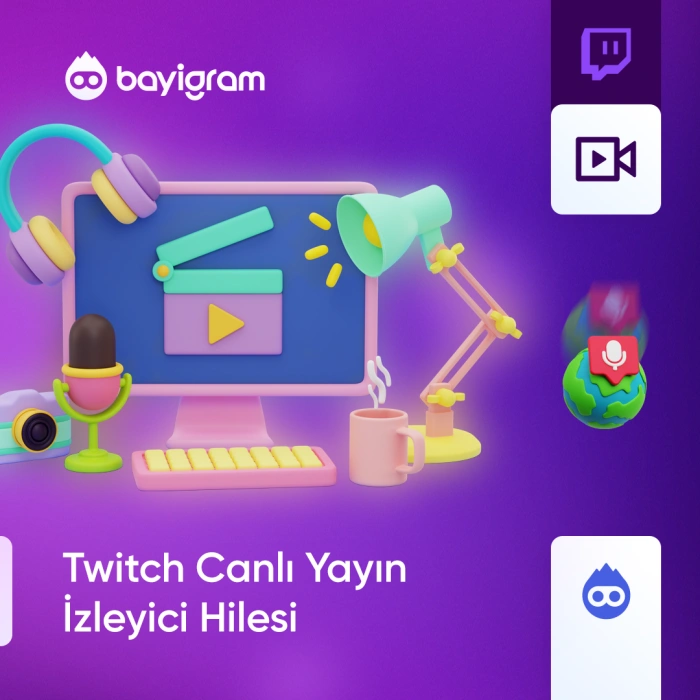 Twitch Canlı Yayın İzleyici Hilesi Twitch Canlı Yayın İzleyici Hilesi