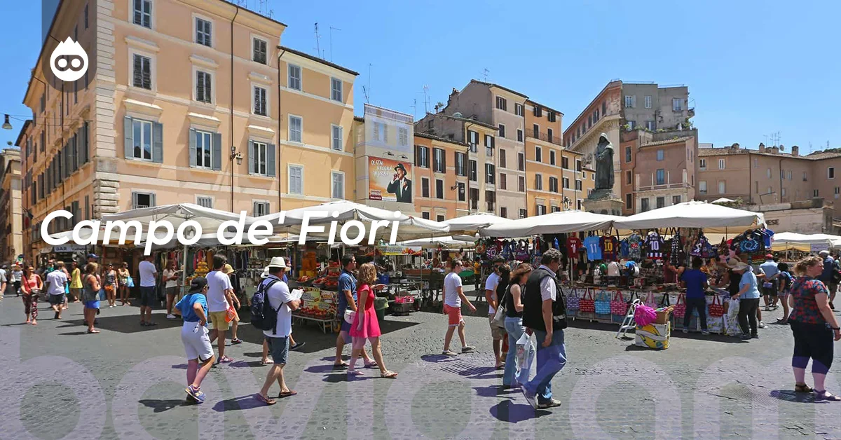 Roma Gezilecek Yerler Campo de' Fiori