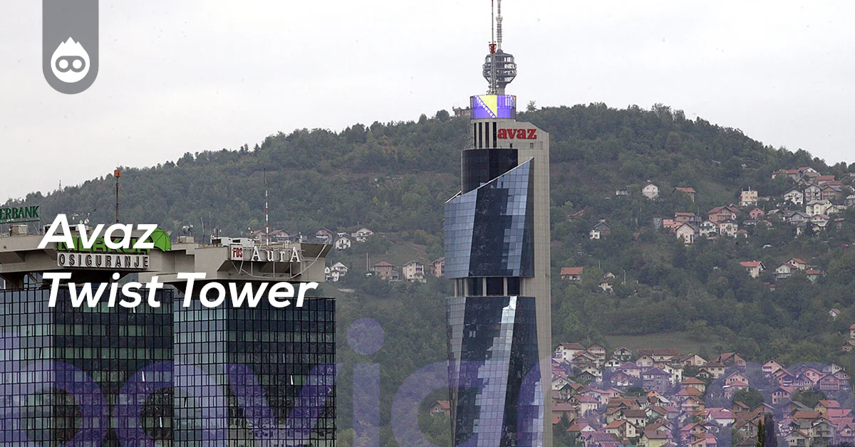 Saraybosna Gezilecek Yerler Avaz Twist Tower