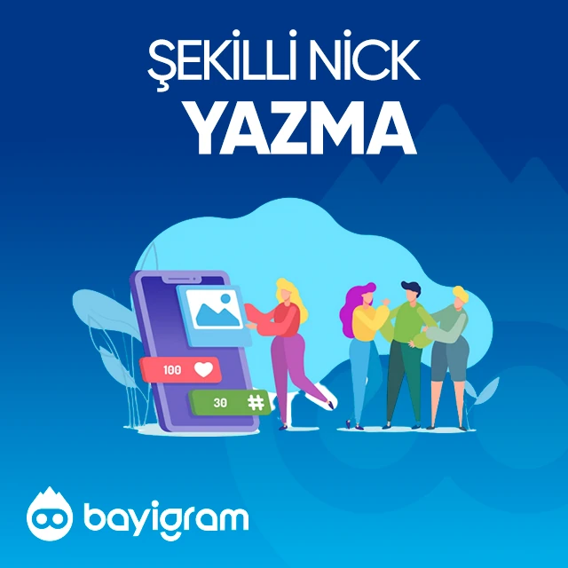 şekilli nick yazma