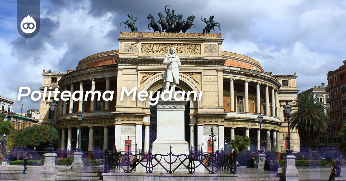 Sicilya Gezilecek Yerler Politeama Meydanı
