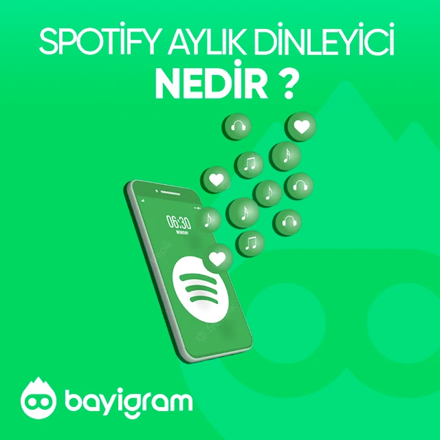 spotify aylık dinleyici nedir