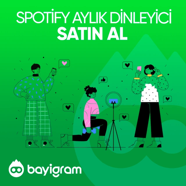 spotify aylık dinleyici satın al