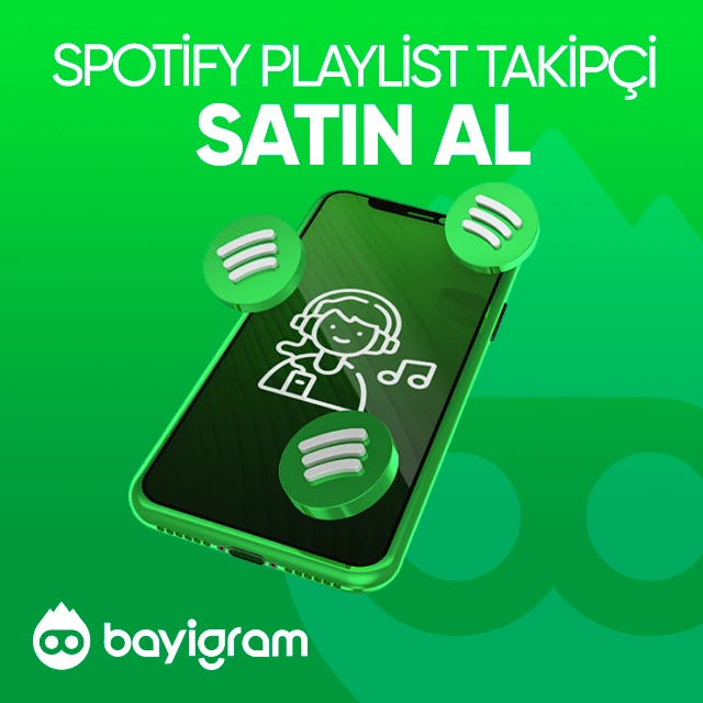 spotify playlist takipçi satın al