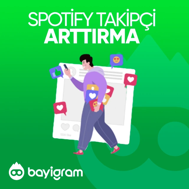 spotify takipçi arttırma