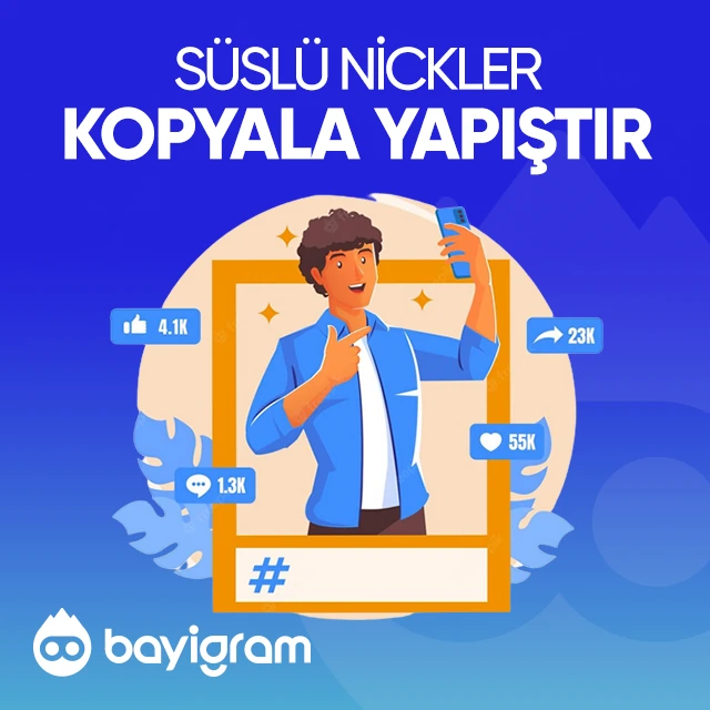 süslü nickler kopyala yapıştır