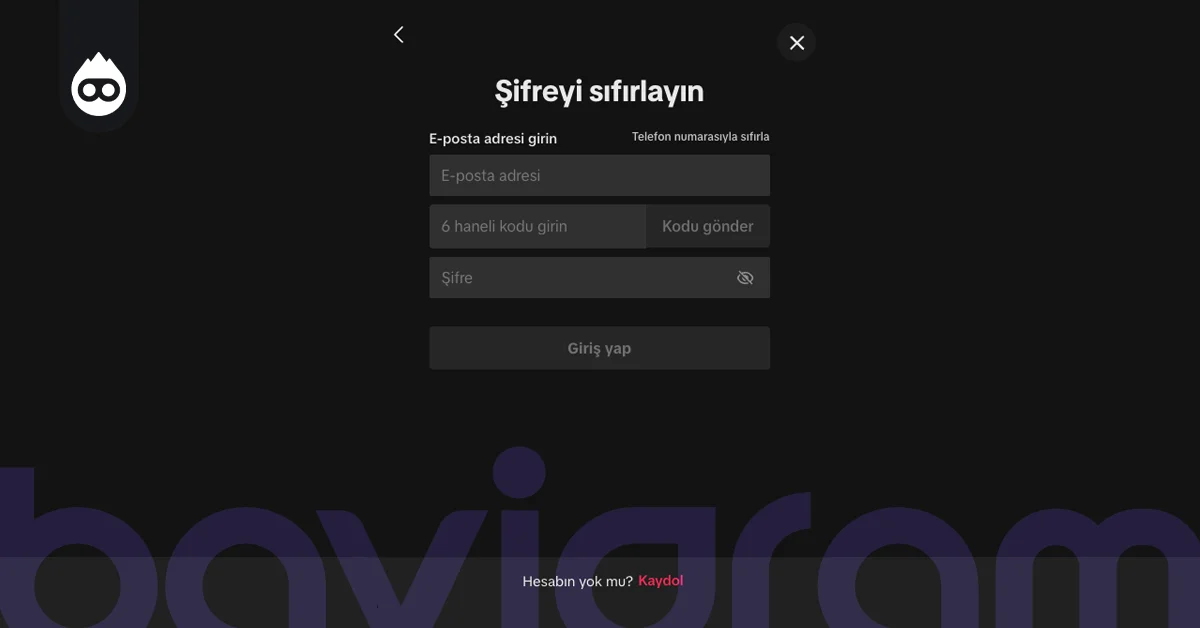 TikTok Şifre Sıfırlama Nasıl Yapılır