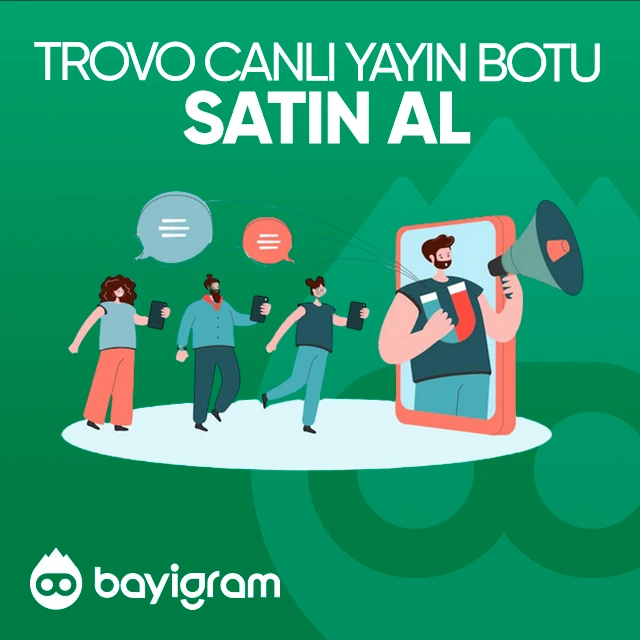 trovo canlı yayın botu satın al