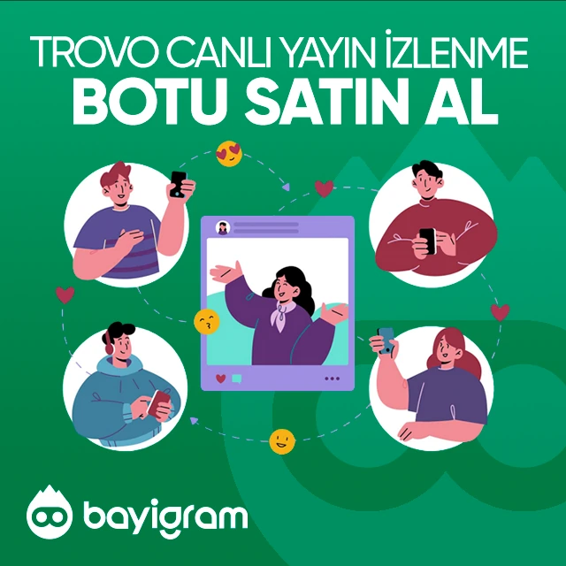 trovo canlı yayın izlenme botu satın al