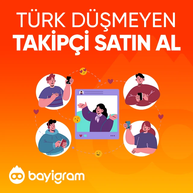 türk düşmeyen takipçi satın al