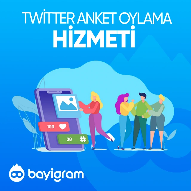 twitter anket oylama hizmeti