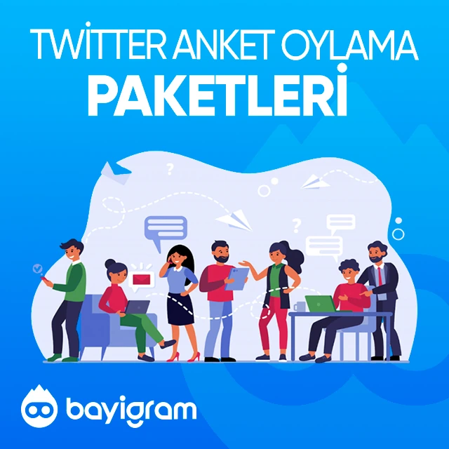 twitter anket oylama paketleri