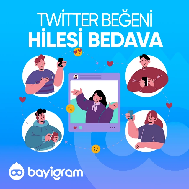 twitter beğeni hilesi bedava