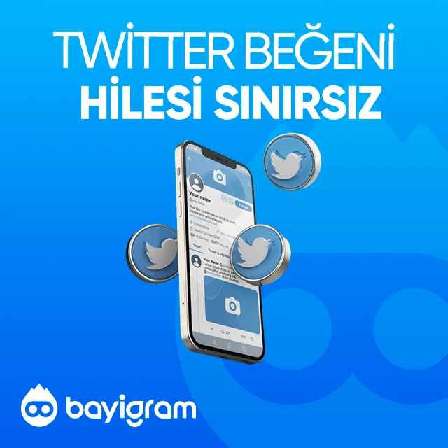 twitter beğeni hilesi sınırsız