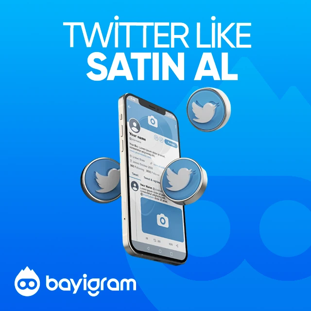 twitter like satın al