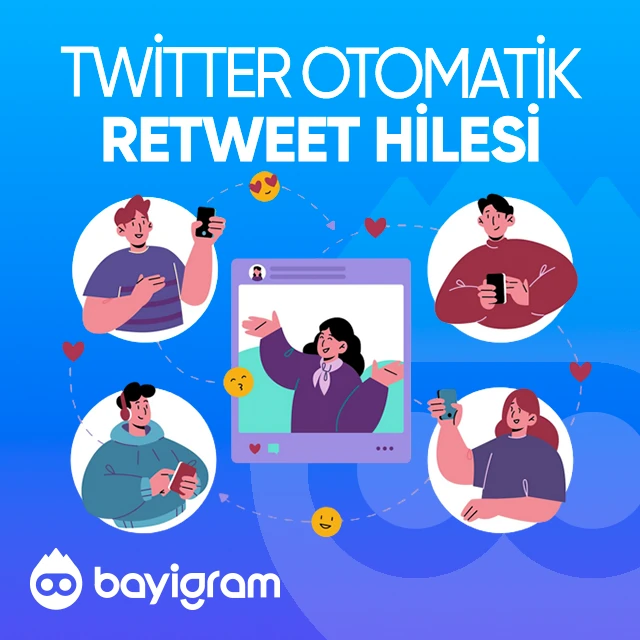 twitter otomatik retweet hilesi