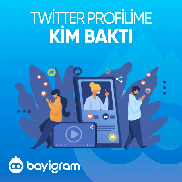 twitter profilime kim baktı