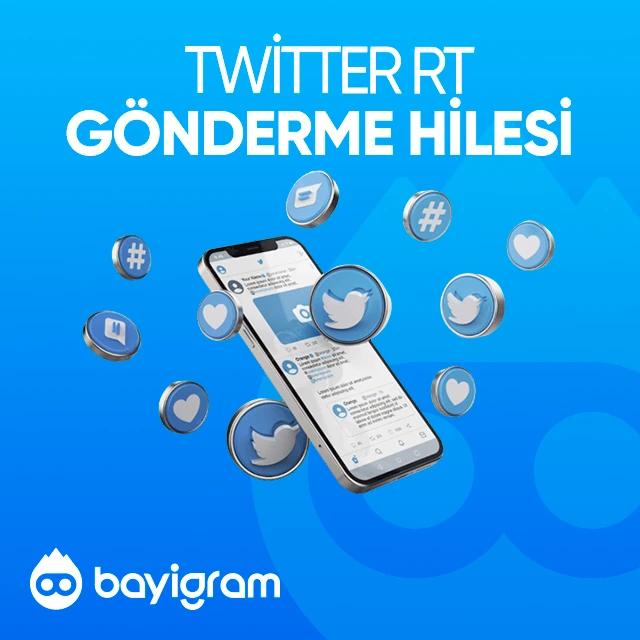 twitter rt gönderme hilesi