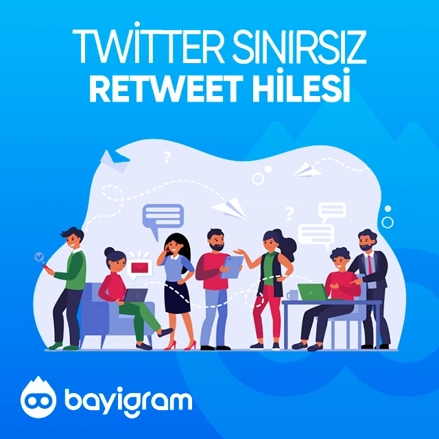 twitter sınırsız retweet hilesi