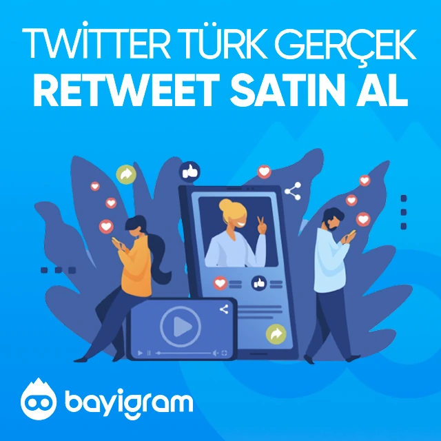 twitter türk gerçek retweet satın al