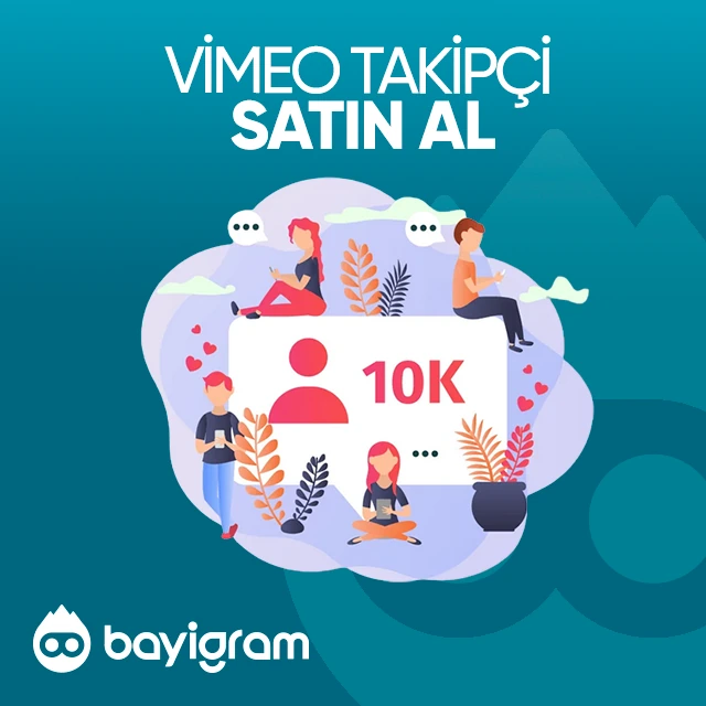 vimeo takipçi satın al